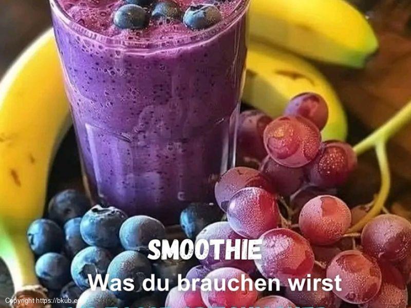 BLAUBEER-TRAUBEN-SMOOTHIE 